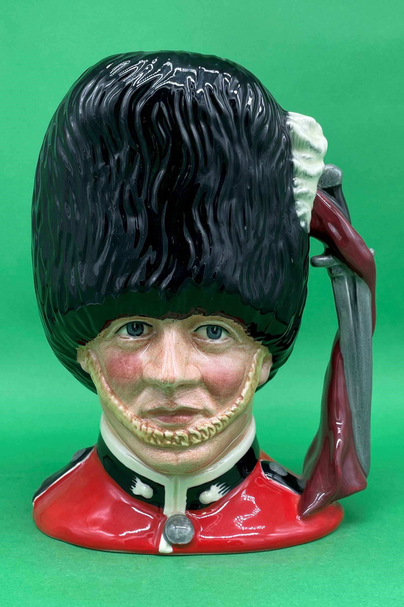 The Guardsman (Grenadier) character jug Royal Doulton 19861999